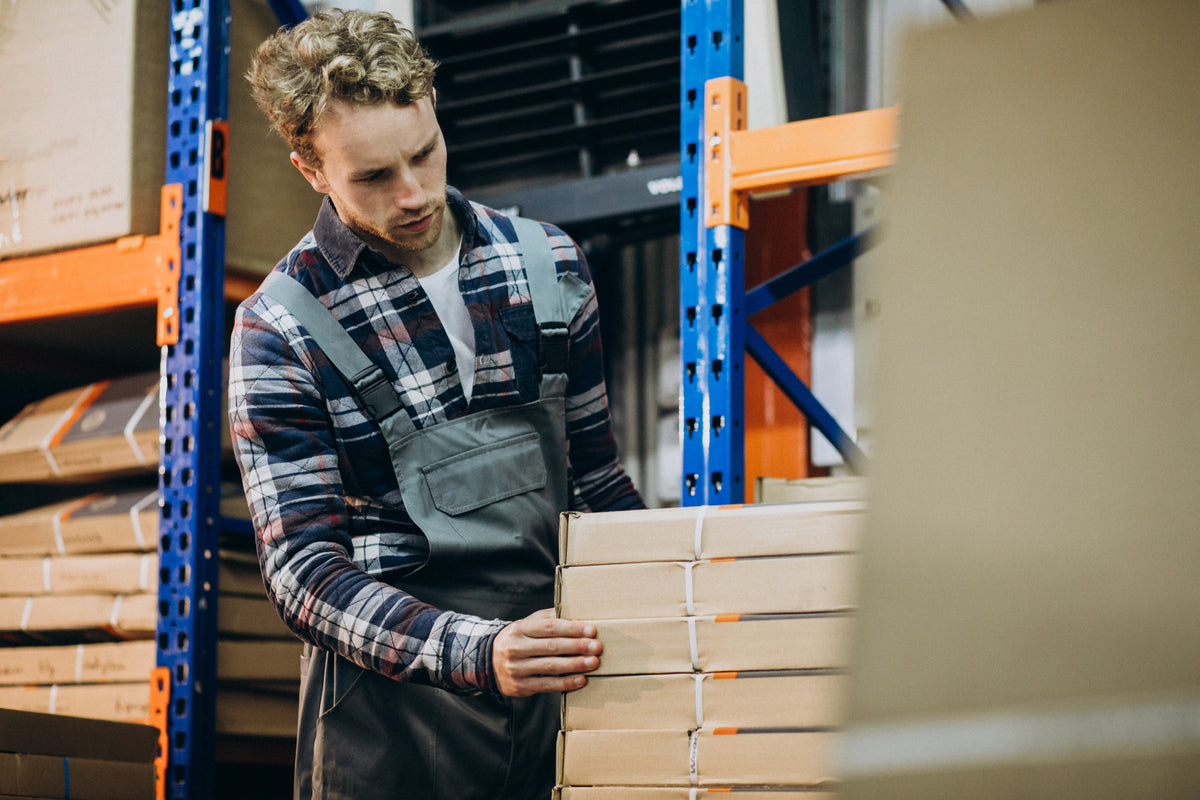 Voorraad ontvangen en opslaan in het warehouse